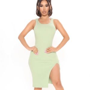 Love language sweater midi dress